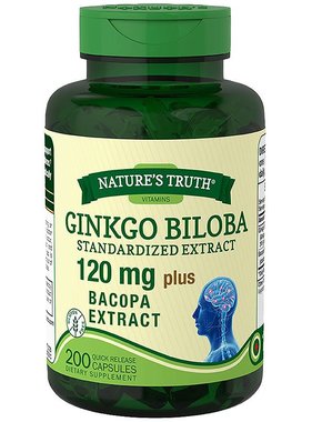NATURES TRUTH NATURE'S TRUTH- Ginkgo Biloba 120mg Plus 100 Capsules
