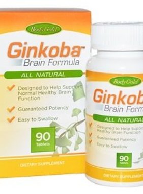 PEP PRODUCTS BODYGOLD- Ginkoba Brain Formula 90 tablets