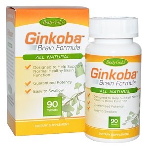 PEP PRODUCTS BODYGOLD- Ginkoba Brain Formula 90 tablets