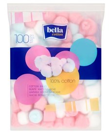 BELLA 100% Cotton Cosmetic Pads 100 pcs