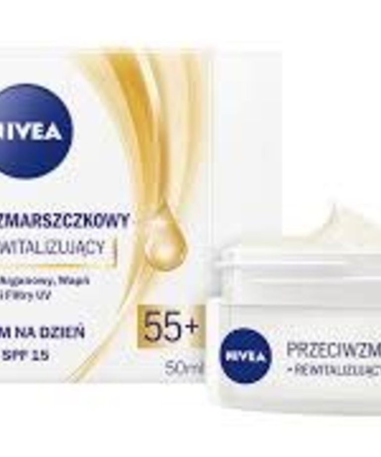 NIVEA NIVEA - Przeciwzmarszczkowy Rewitalizujacy Krem 55+ Na Dzien 50ml