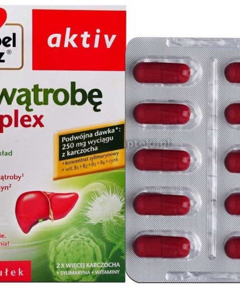 DOPPEL HERZ Aktiv On the Liver Complex 30 capsules