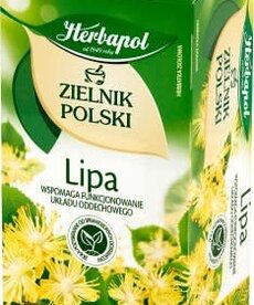 HERBAPOL Zielnik Polski Lipa Herbata 20 saszetek