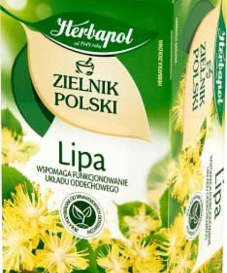 HERBAPOL Zielnik Polski Lipa Herbata 20 saszetek