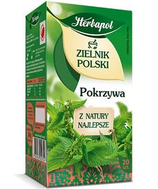 HERBAPOL HERBAPOL - Pokrzywa Herbatka Ziołowa 20 Saszetek