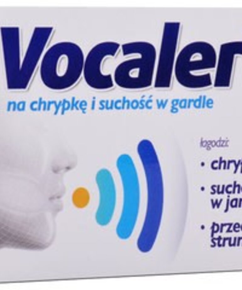 AFLOFARM VOCALER- Na Chrypkei Suchosc w Gardle Mieta 12 past do ssania