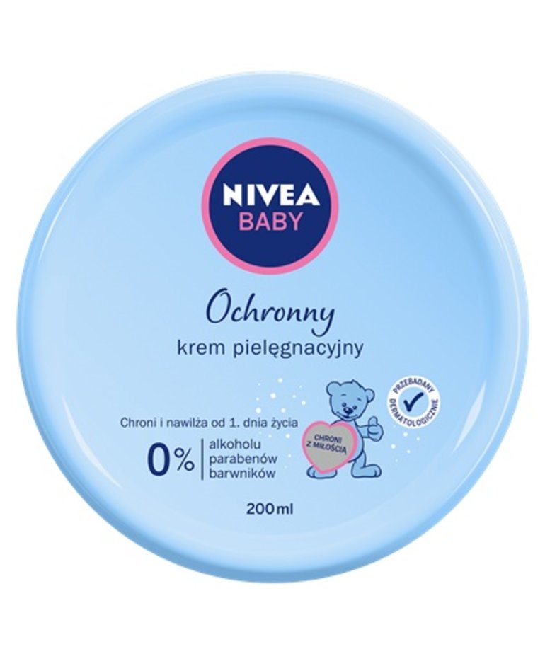 NIVEA BABY Delikatny Krem Pielęgnacyjny Hipoalergiczny 200 ml