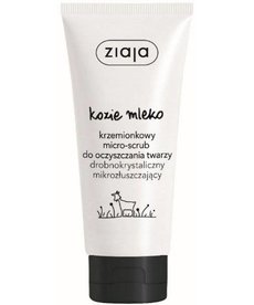 ZIAJA ZIAJA Kozie Mleko Krzemionkowy Micro-Scrub Do Oczyszczania Twarzy 75ml