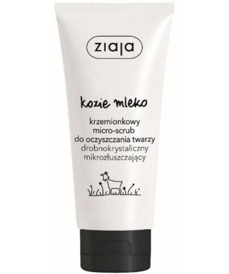 ZIAJA ZIAJA Kozie Mleko Krzemionkowy Micro-Scrub Do Oczyszczania Twarzy 75ml