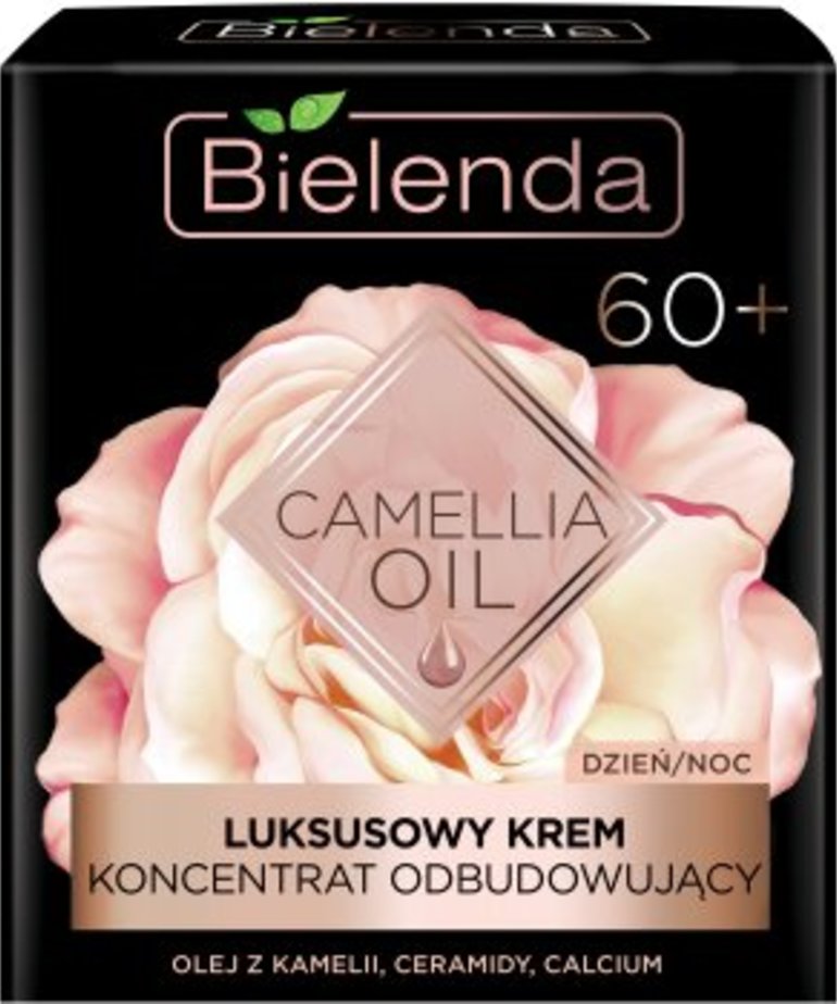 BIELENDA Camellia Oil 60+ Luksusowy Krem  Odbudowujący 50ml