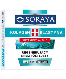 ORKLA SORAYA- Kolagen  + Elastyna Regenerujacy Krem Poltlusty 50ml