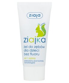 ZIAJA ZIAJA Ziajka Żel Do Zębów Dla Dzieci Bez Fluoru 50ml