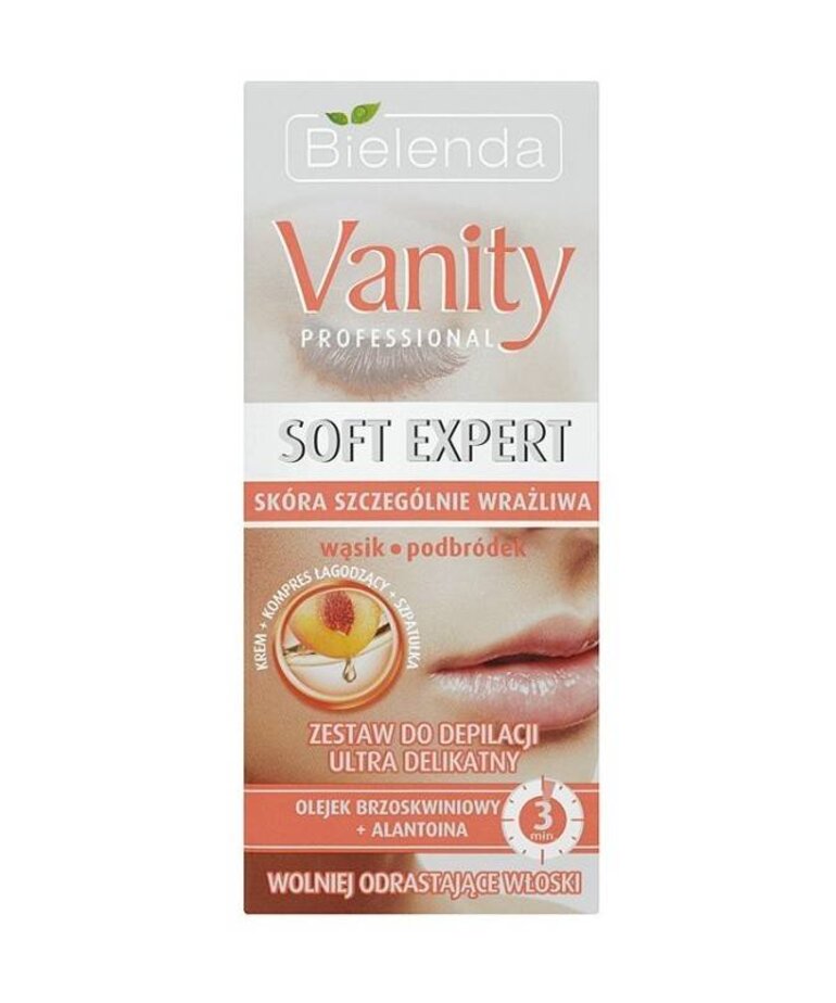 BIELENDA Bielenda Vanity Soft Expert Zestaw Do Depilacji Wasik Podbrodek