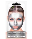 BIELENDA BIELENDA Silver Detox Metallic Mask for Mixed and Oily Skin 8g
