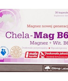 OLIMP LABS Chela-Mag B6 Magnesium + Wit B6 30 Capsules