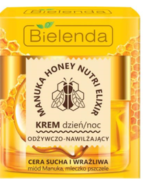 BIELENDA BIELENDA Manuka Honey Krem Odżywczo Nawilżający Dzień/Noc 50ml