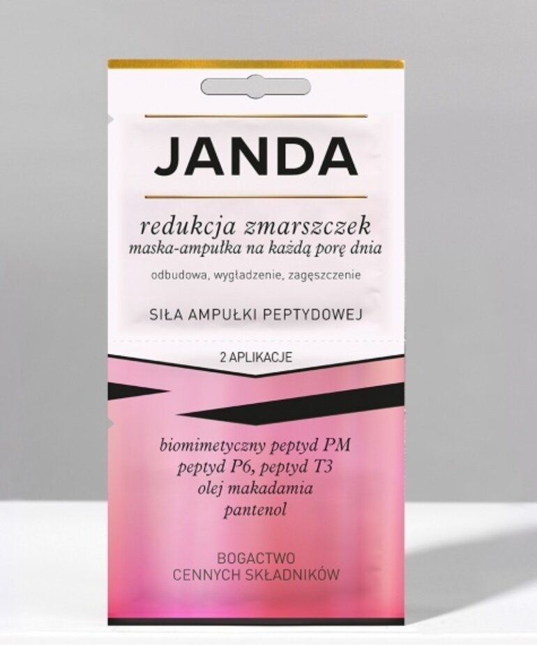 KRYSTYNA JANDA JANDA Redukcja Zmarszczek Maska-Ampułka Na Każdą Porę Dnia 10ml