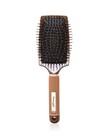 DONEGAL Rectangular Brown Hairbrush