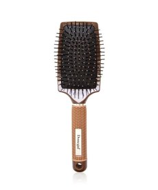 DONEGAL Rectangular Brown Hairbrush