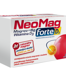 AFLOFARM NeoMag Forte Magnez + B6 + D3 50 Tabletek