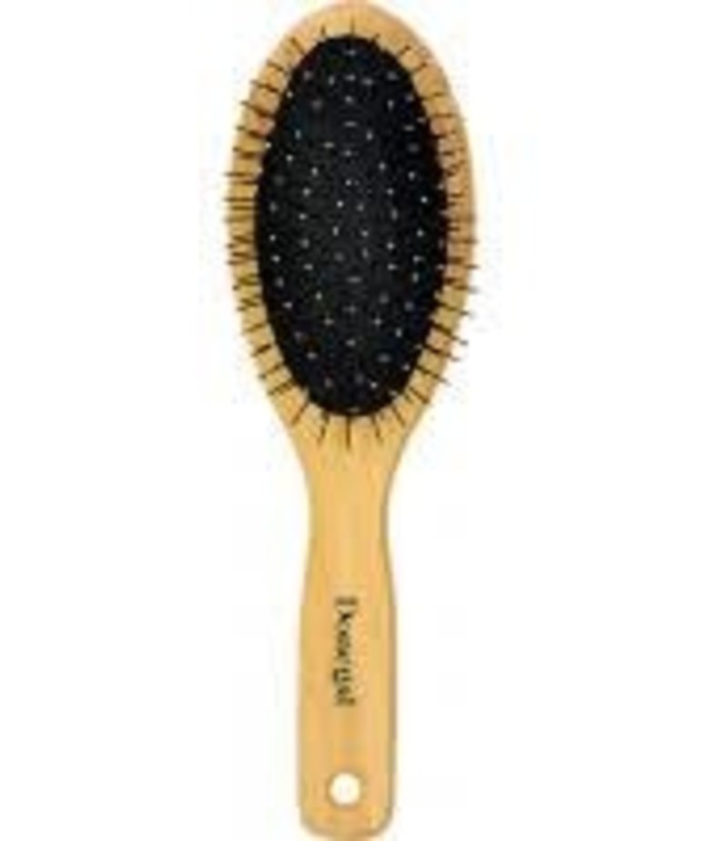 DONEGAL Wooden Hair Brush. Natural Bristles