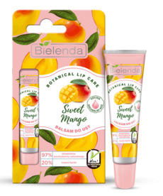 BIELENDA Botanical Lip Care Balsam Do Ust Sweet Mango Naturalny Róż 10g