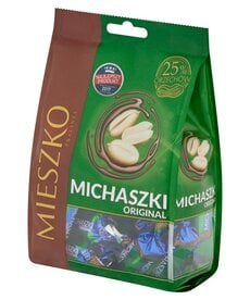 MIESZKO - Michaszki Original Chocolate Candies With Peanuts 260 g