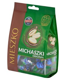 MIESZKO - Michaszki Original Cukierki Z Orzeszkami Arachidowymi W Czekoladzie 260 g