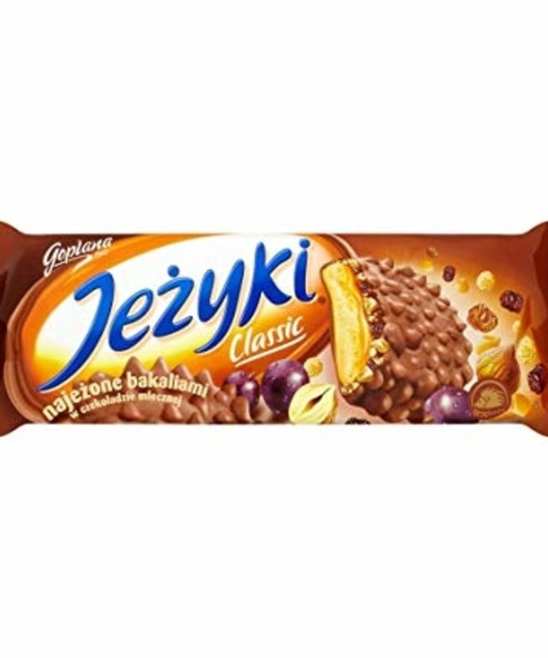 GOPLANA GOPLANA - JEŻYKI Classic Filled with Nuts and Milk Chocolate 140 g