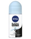 NIVEA Black & White Invisible Pure Roll-On Deodorant For Women 50ml