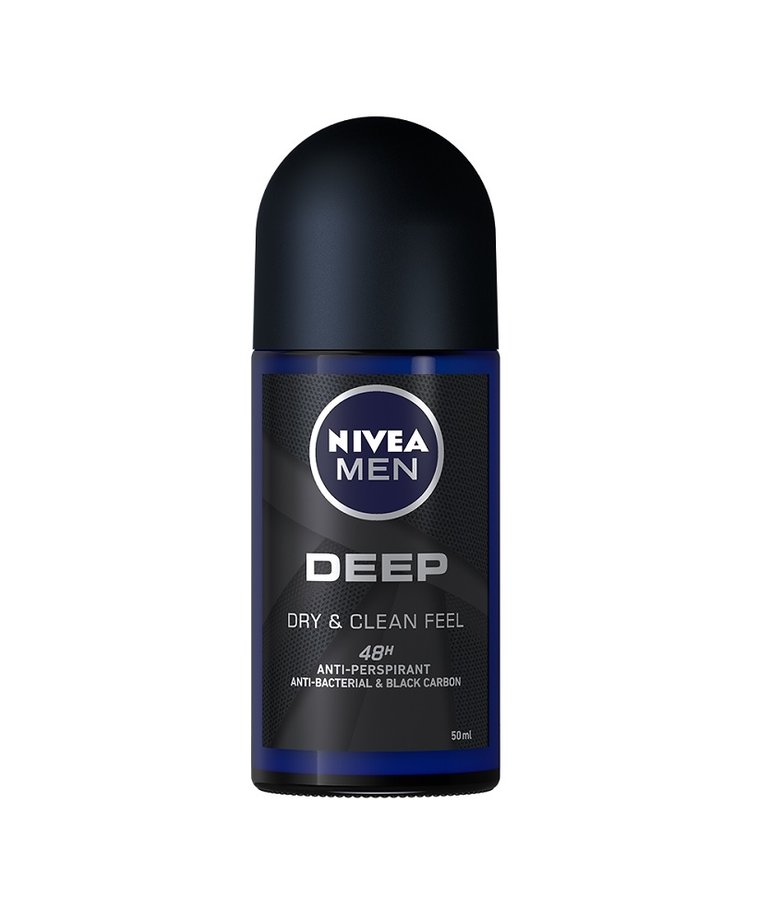 NIVEA MEN Antyperspirant Roll-On DEEP Black Carbon 50ml
