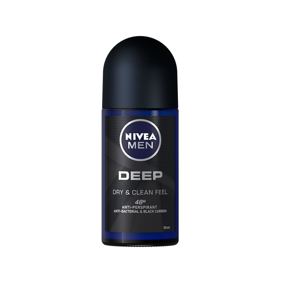 Nivea Men Protect & Care Deo Roll-on – 50 Ml, Langanhaltender Schutz, Pflegende Formel (für Männer)