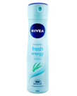 NIVEA Energy Fresh Antyperspirant Spray dla Kobiet 150ml