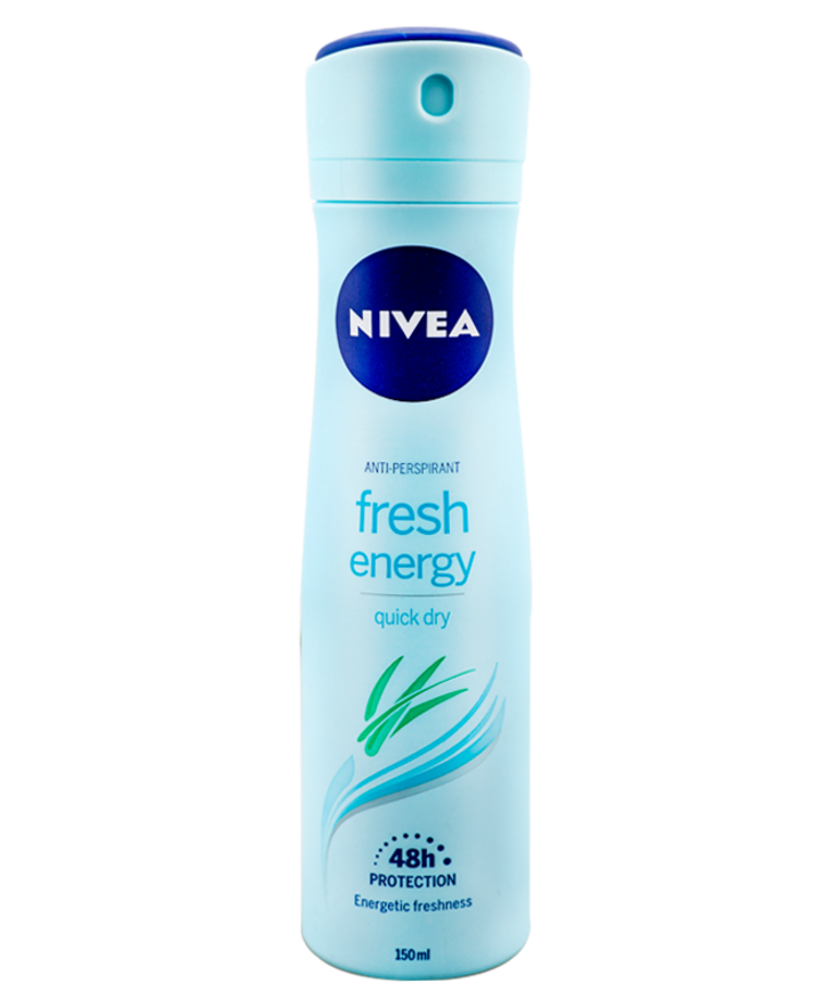 NIVEA Energy Fresh Antyperspirant Spray dla Kobiet 150ml