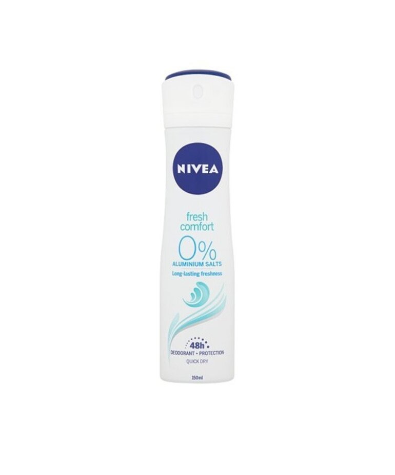 BEIERSDORF Nivea Deodorant Fresh Comfort 0% Aluminium Salts 48h Protection 150ml
