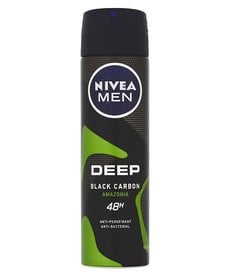 NIVEA MEN  Deep Antiperspirant for Men Black Carbon Amazonia 150ml