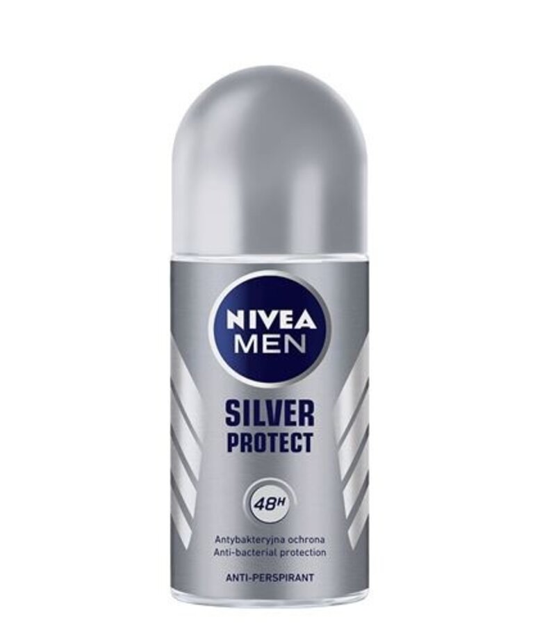 NIVEA MEN Antyperspirant Roll-On Silver Protect 50ml