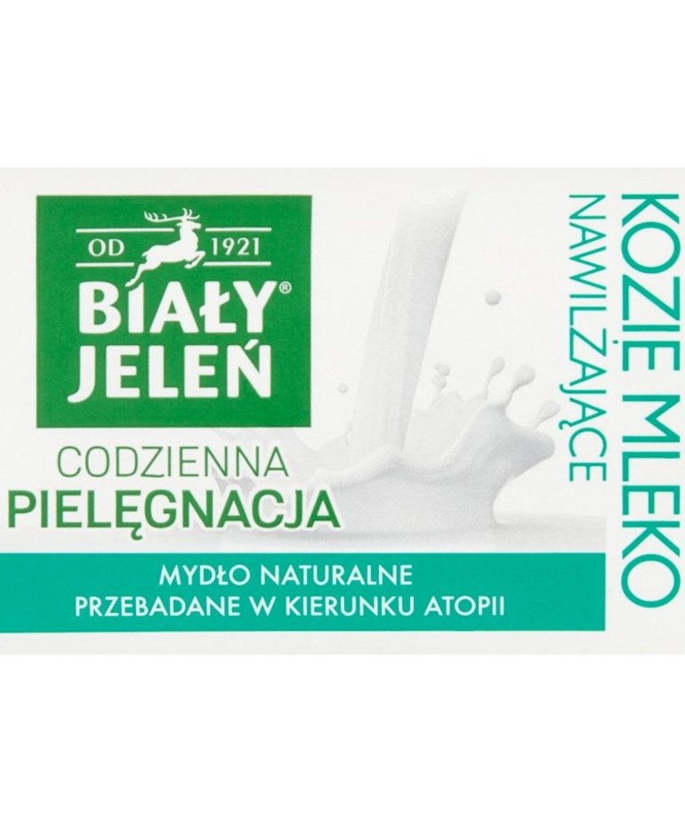 BIALY JELEN BIALY JELEN- Mydlo Nawilzajace Kozie Mleko 100g