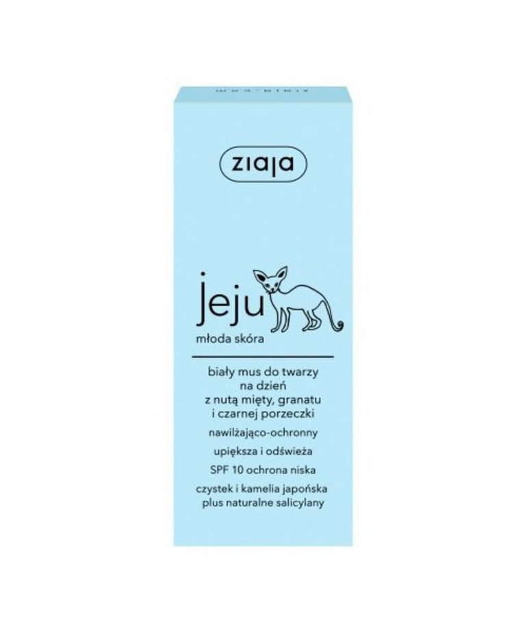 ZIAJA Jeju White Face Mousse For Day SPF 10 50 ml