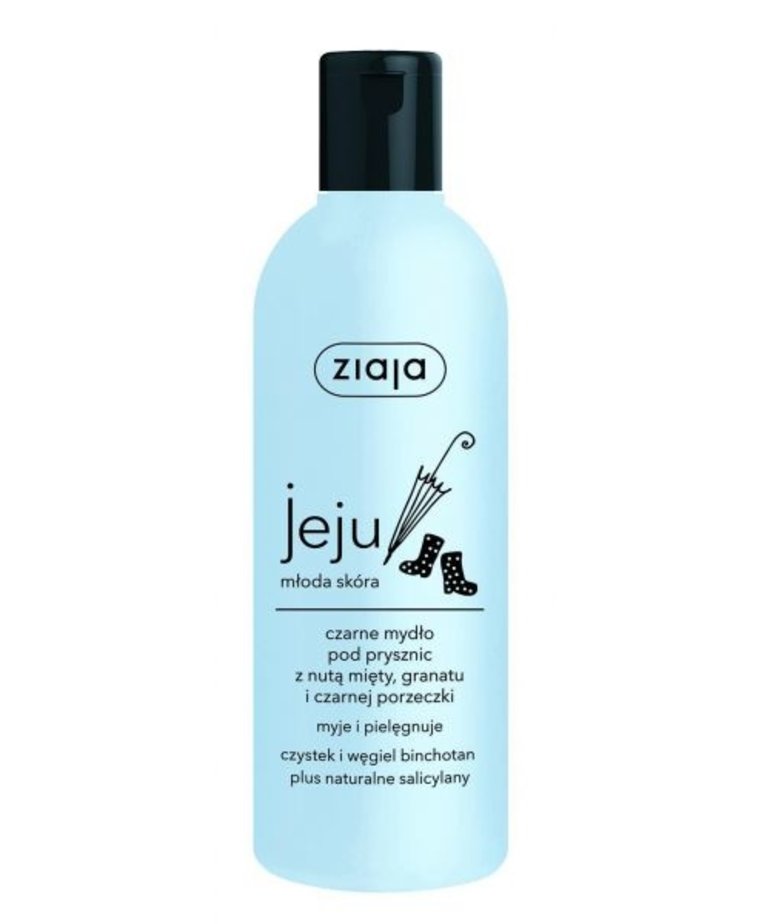 ZIAJA ZIAJA Jeju Czarne Mydło Pod Prysznic  300 ml
