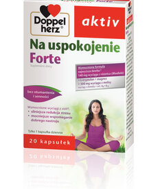 QUEISSER PHARMA Doppel Herz Aktiv Na Uspokojenie Forte 20 kapsulek