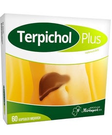 HERBAPOL TERPICHOL PLUS - Liver support and digestion 60 caps