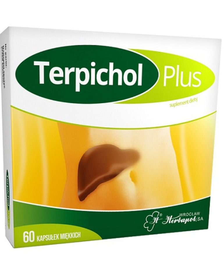 HERBAPOL TERPICHOL PLUS - Liver support and digestion 60 caps