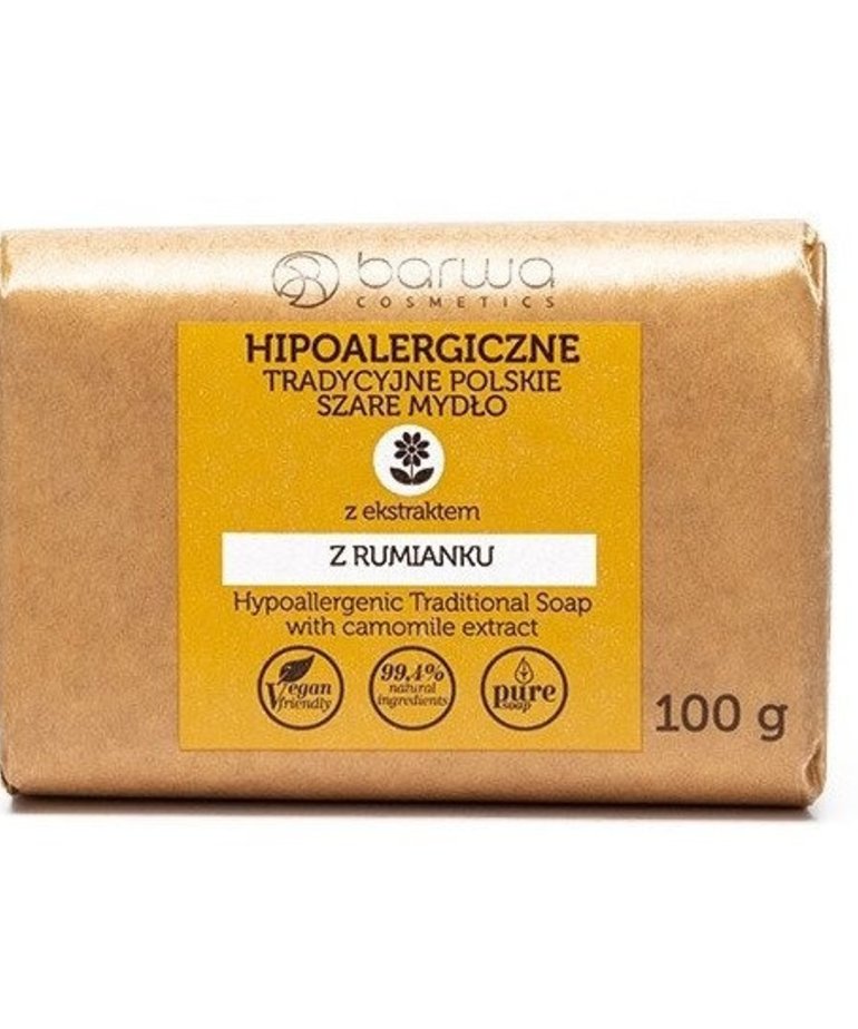 BARWA Hypoallergenic Gray Soap With Chamomile 100g