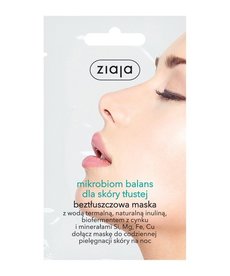 ZIAJA ZIAJA Maska Mikrobiom Balans Dla Skóry Tłustej  7 ml