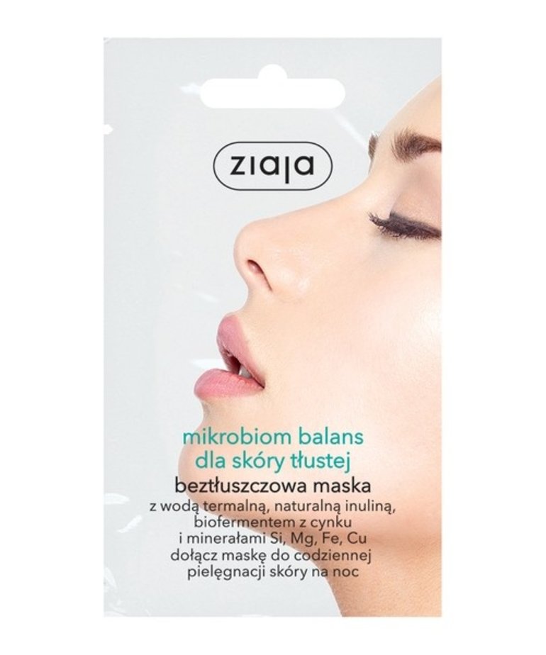 ZIAJA ZIAJA Maska Mikrobiom Balans Dla Skóry Tłustej  7 ml