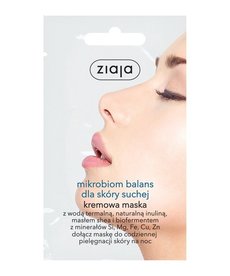 ZIAJA ZIAJA Mikrobiom Balans Dla Skóry Suchej Kremowa Maska 7 ml