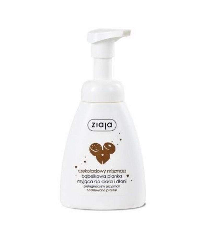 ZIAJA ZIAJA Chocolate Mishmash Foaming Washing Foam Filled Pralines 250ml