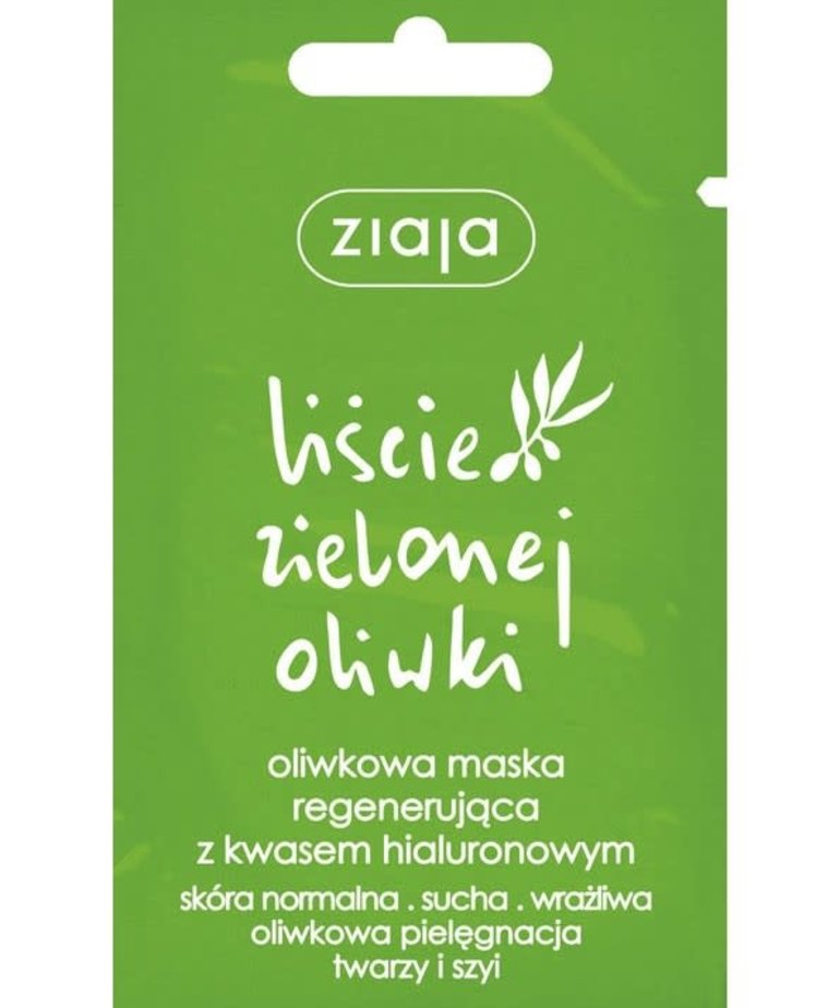 ZIAJA Green Olive Leaves Regenerating Mask 7ml