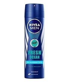 NIVEA MEN Fresh Ocean 0% Soli Aluminium Dezodorant dla Mężczyzn